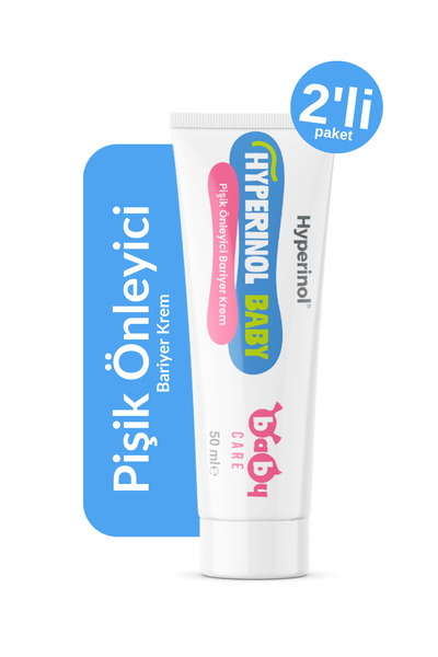 HYPERINOL Baby Pişik Önleyici Bariyer Krem 50 ml - Doğal İçerikli, B5 Vitamin...
