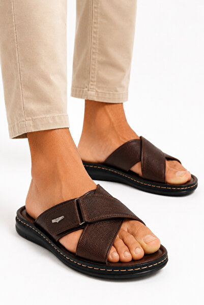 Wordex Polex 5053 Men's Cross Velcro Pool Garden Lightweight Daily Soft Flexi...