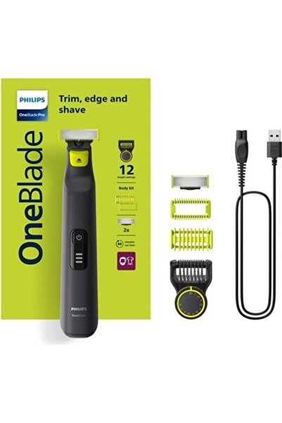 Philips OneBlade Pro QP6542/10 Elektrikli Tıraş Makinesi - Sakal & Yüz - Isla...