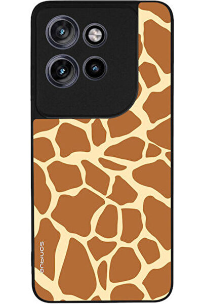 Other Θήκη Σειράς Sonique Animal Print για Motorola Edge 60 Neo 5G Καμηλοπάρδ...