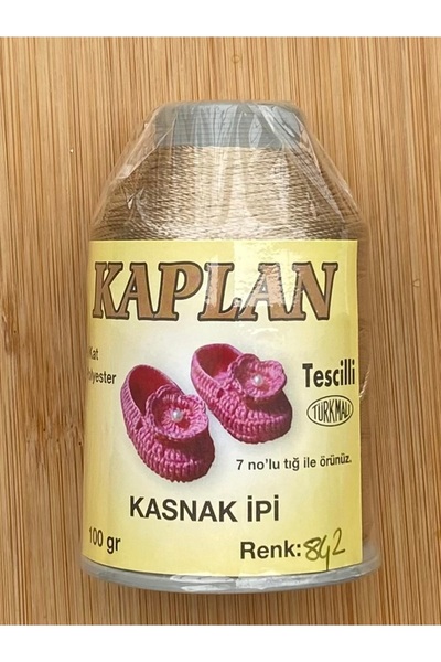 Kaplan 9-Ply 100 Gr Polyester Takke Patik or Çetik, Shawl, Pulley Knitting Rope