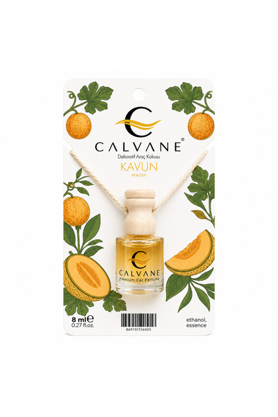 Calvane Perfume Calvane Premium Oto/Araç Ayna Kokusu 8 mL - Kavun