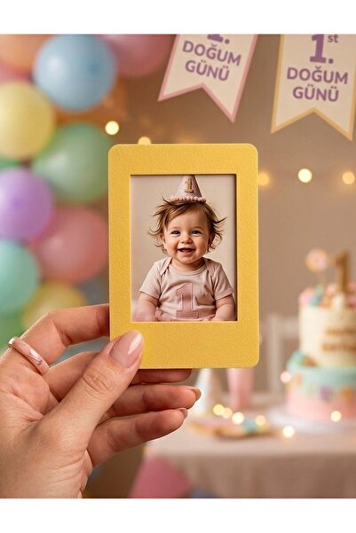KVCCARSI 10 Adet Buzdolabı Fotoğraf Çerçevesi Mıknatıslı 7-10cm