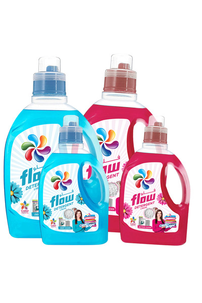 Flow Liquid Detergent Deep Clean 2L + 1L