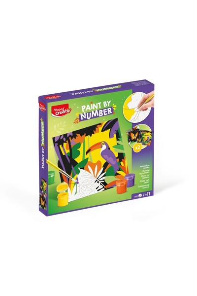 Maped Set creativ de pictură pe numere (partea de sus și partea de jos) - Tuc...