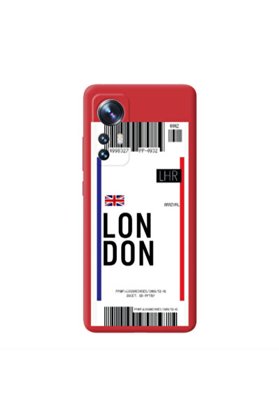 Other Xiaomi Mi 12 Pro London Arrival Red Colored Silicone TPU Θήκη
