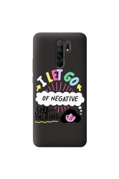 Other Xiaomi Redmi 9 Let go Self talking Black Colored Silicone TPU Θήκη