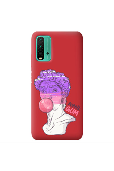 Other Xiaomi Poco M3 Pin Bubble Red Colored Silicone TPU Θήκη