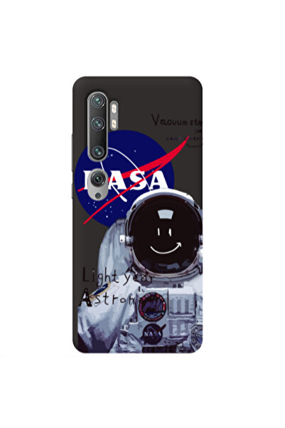 Other Xiaomi Mi Note 10 Pro Vacuum State Black Colored Silicone TPU Θήκη