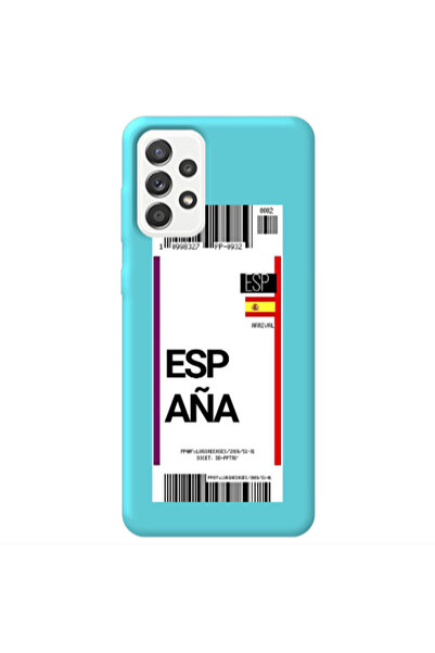 Other Samsung A52 Espana Arrival Turquoise Colored Silicone TPU Θήκη