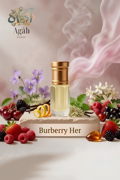AGAH B.Berry Her - 3 ml Alkolsüz Esans (Unisex) - Çilek, Ahududu,Limon- Menek...