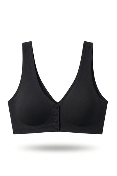 daniella Laser Cut Front Snap-On Ghost Bra