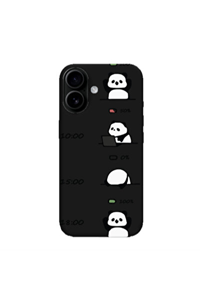 Other Apple Iphone 16 plus My situation at work Black Colored Silicone TPU Θήκη