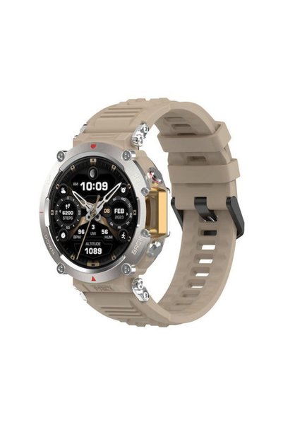OEM Λουράκι Σιλικόνης Xiaomi Amazfit T-rex Ultra Μπεζ
