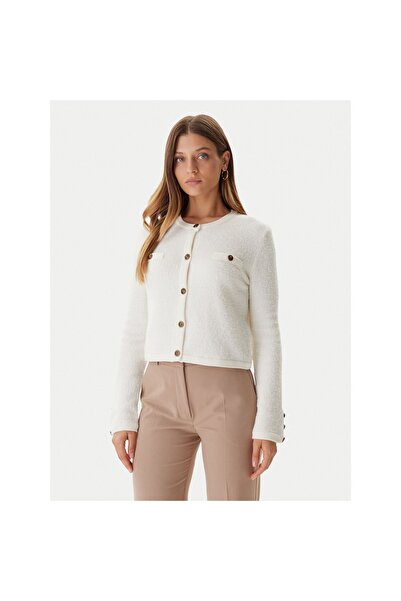 Guess Cardigan de damă W5BR0AZ4040 Crem