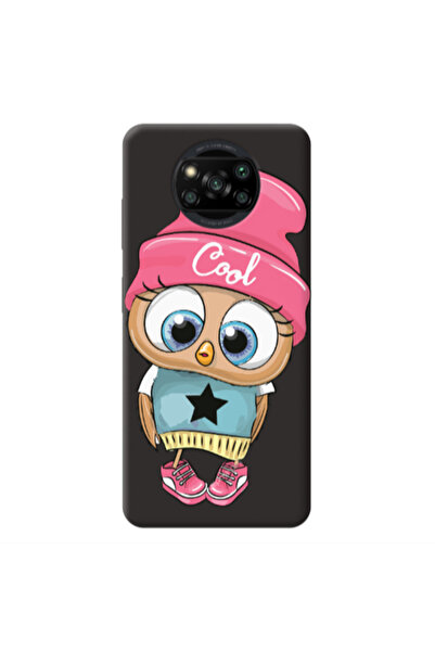Other Xiaomi Poco X3 /X3 Pro Cool Star Black Colored Silicone TPU Θήκη