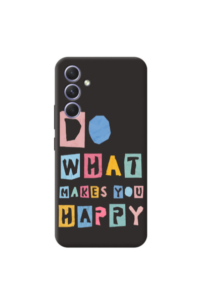Other Samsung A26 Do What Makes Black Colored Silicone TPU Θήκη