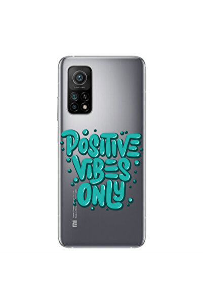 Other Xiaomi Mi 10T Pro Positive Vibes Only Transparent Silicone TPU Θήκη