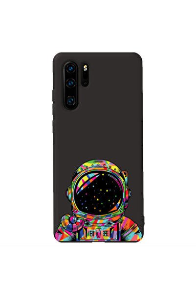 Other Huawei P30 Pro Astronaut 209 Black Colored Silicone TPU Θήκη