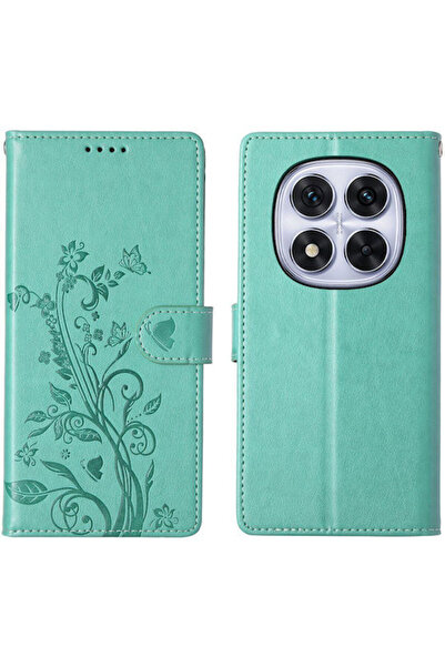 OEM Θήκη Βιβλίο Φλοράλ Redmi Note 14 Pro 5G/Poco X7 5G Πράσινο Κωδικός: 01XIA...