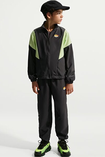 Nike Kylian Mbappe Woven Football Track Suit Çocuk Dokuma Eşofman Takımı Antr...