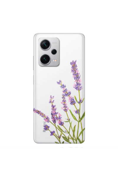 Other Xiaomi Redmi Note 12 5G Flowers 8 Transparent Silicone TPU Θήκη