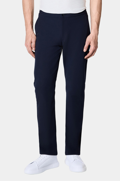 Damat Comfort Fit Lacivert Düz Kumaş Pantolon
