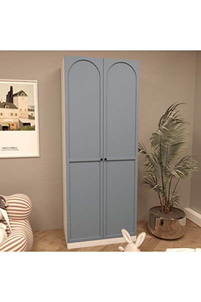 klubeconcept Klube Concept Özel Tasarım Lüks Genç Odası 2 Kapaklı Gardırop %1...
