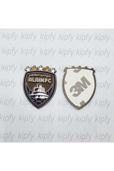 kipfy Al Ain FC Dubai Metal Badge Sticker with 3M Adhesive Back