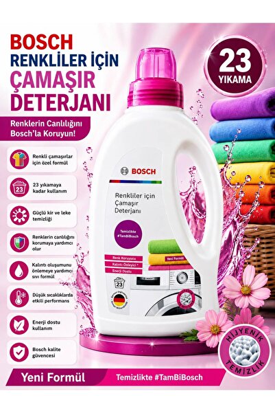 Bosch RENKLİLER İÇİN ÇAMŞIR DETERJANI