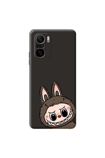 Other Xiaomi Poco F3 Labubu7 Black Colored Silicone TPU Θήκη