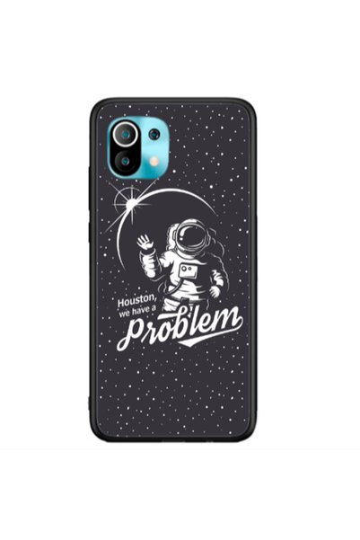 Other Xiaomi Mi 11 Lite Houston We Have A Problem Black Glossy Θήκη