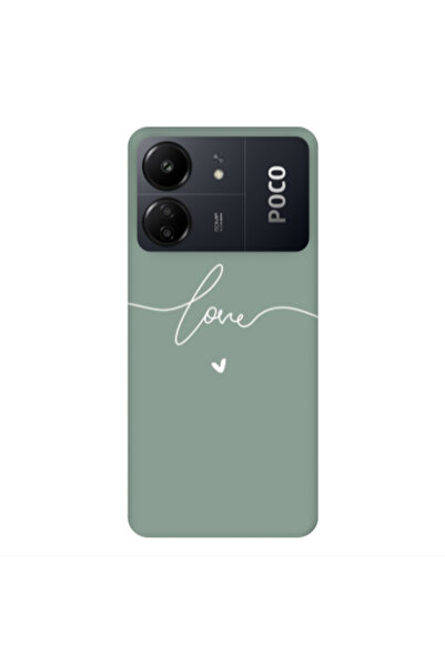 Other Xiaomi Poco C65 Love 5 Transparent Silicone TPU Θήκη