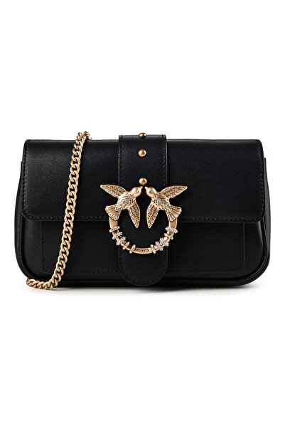 PİNKO Love Pocket Umhängetasche Leder 20 cm