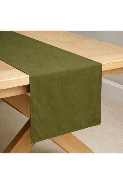 Original Co Organic Raw Linen Table Runner 40X150 cm - Buldan Woven Linen Decorative Tablecloth
