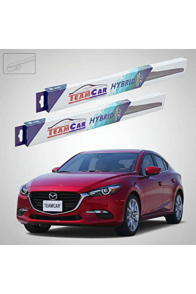 TEAMCAR Чистачки за предно стъкло Мазда 3 БМ 2013-2016 |   Преден хибриден ко...