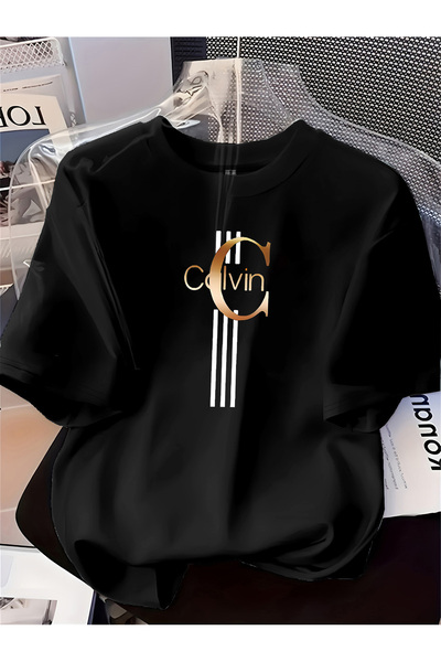 86033 Hot Product Recommendation, Women'S Short Sleeve T-Shirt with Logo Prin...