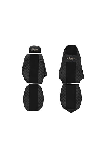 F-CORE Husa Huse scaun FX03 Negru Scania G I P I R II