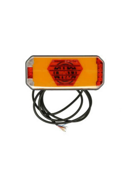 WAS Lampa Spate Dreapta (led 12/24v cu Semnalizare Lampa Anti-ceata Lampa Mer...