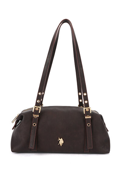 U.S. Polo Assn. Brown Women's Shoulder Bag Us26617