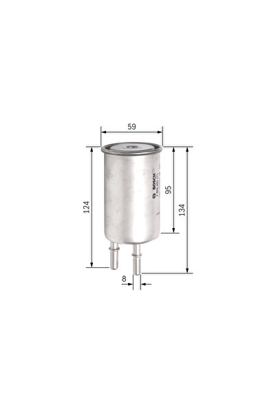 Bosch Filtru Combustibil Volvo S60 Ii S80 Ii V40 V60 I V70 Iii XC60 I XC70 Ii...