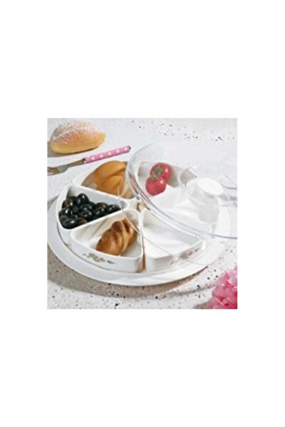 Empressco Stylish Round Breakfast Tray, Modern and Convenient Design