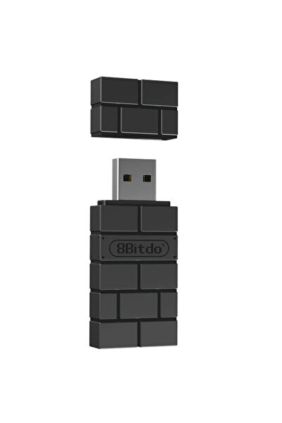 8Bitdo Ασύρματος Προσαρμογέας USB 2 83DC (Windows/macOS/PS5/Switch/Android TV...