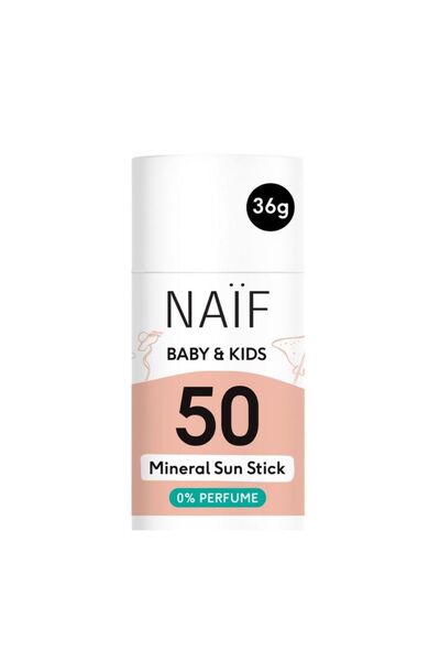 Naif Αντηλιακό Στικ Βρεφικό Ορυκτό SPF50 Αδιάβροχο 36ml