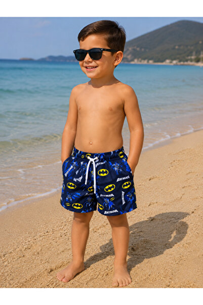 ues Night Hero Boys' Swim Shorts