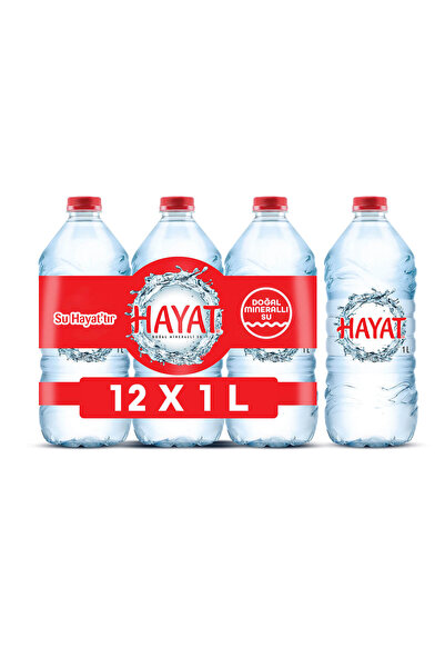 Hayat Su 1 Litre (12 Adet)
