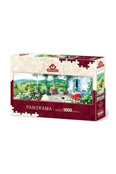 Heidi Oyuncak Art Puzzle the Guest in the Veranda 1000 Pieces Panorama 5349