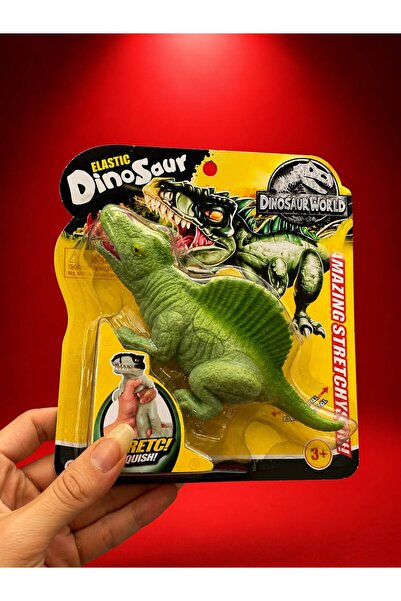 Dinosaur elastic boyunun 2-3 katı esneyen dinazorlar 18 cm
