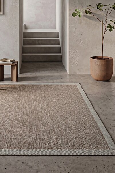 Beyome Sisal Plus Hasır Dokuma Halı | Kaymaz Taban | Makinede Yıkanabilir | B...