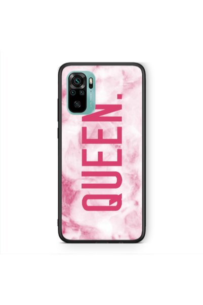 Other Xiaomi Redmi Note 10 4G Marble Queen Black Glossy Θήκη
